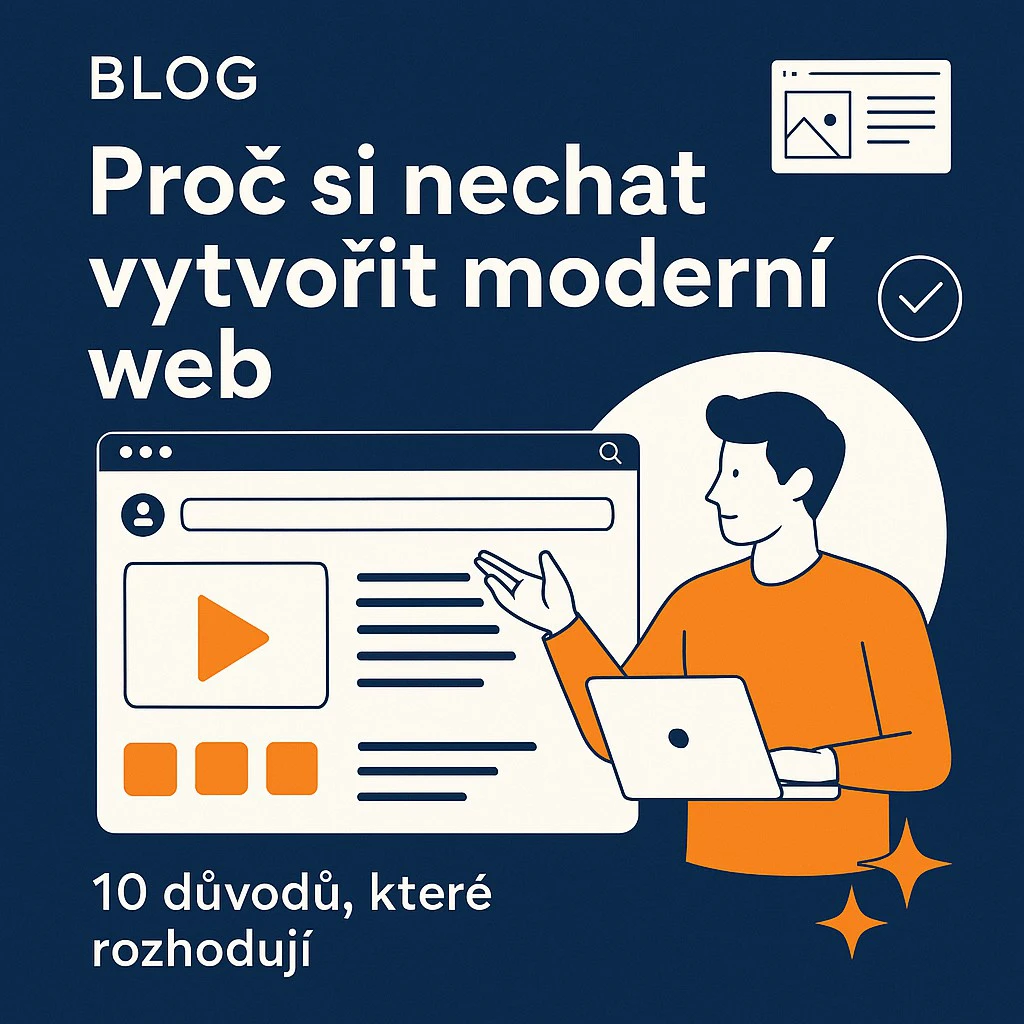 Proč si nechat vytvořit moderní web? 10 důvodů, které dávají smysl – náhled