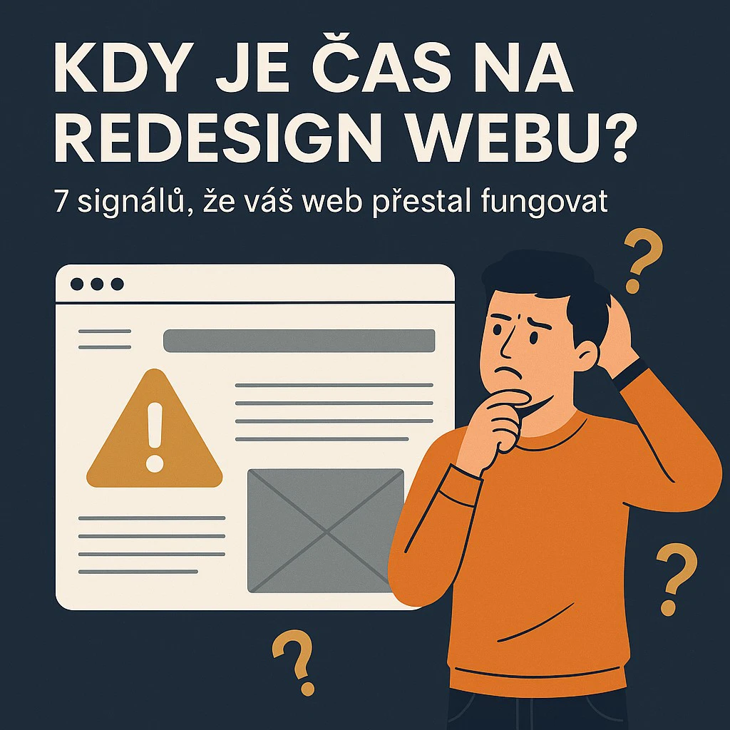 Kdy je čas na redesign webu? 7 jasných signálů – náhled